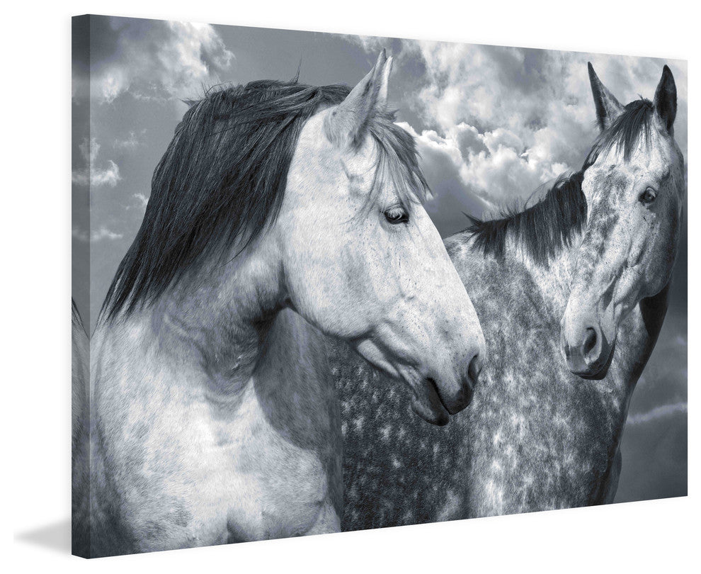 "Are We Buds" Print on Canvas by Maggie Dee
