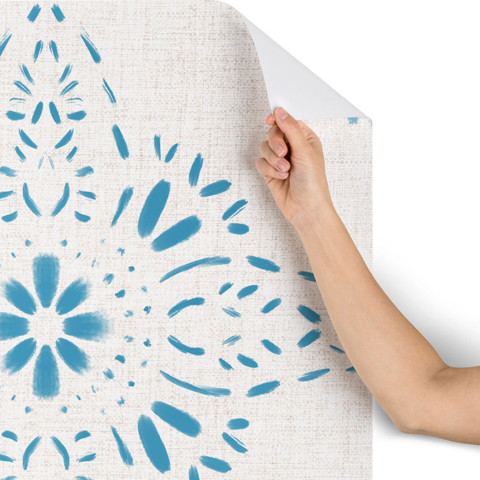 Schatzi Brown Libby Boho Aqua Wallpaper