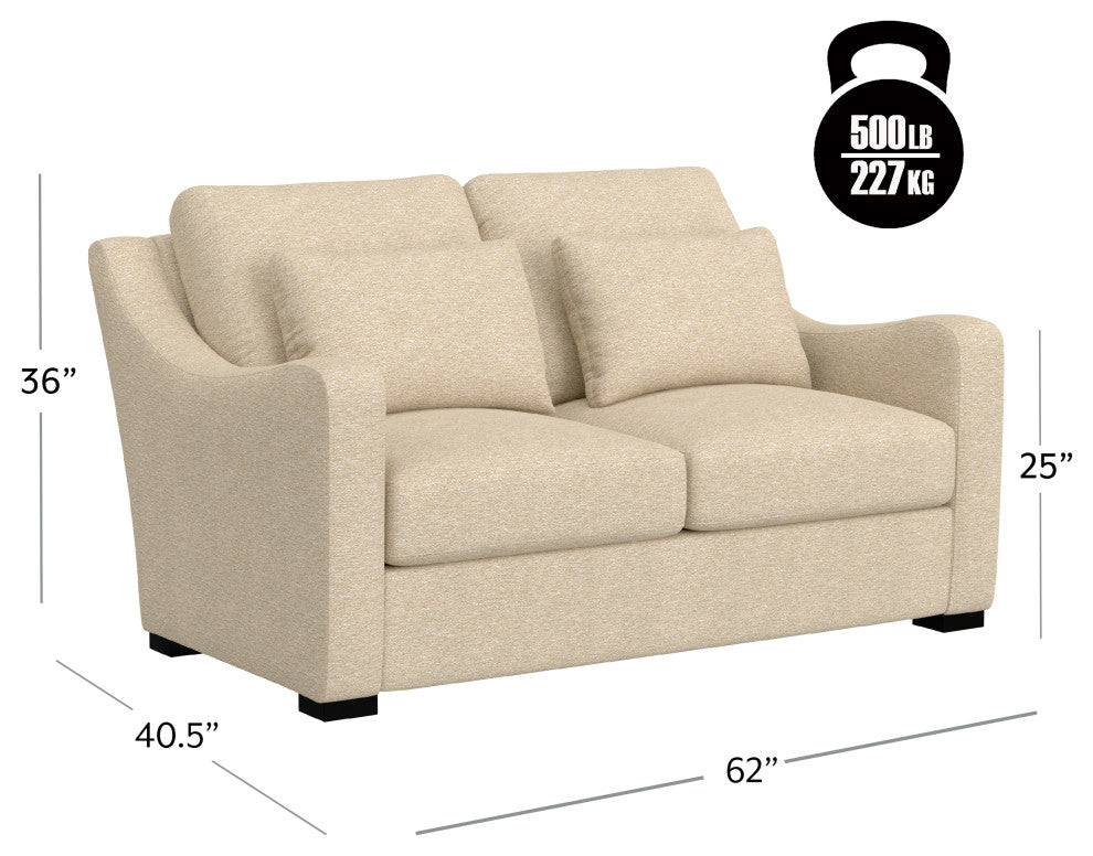 Hillsdale York Upholstered Loveseat