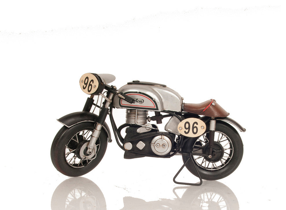 1952 NORTON MANX 1:8 METAL HANDMADE SCALED MODEL scale model Motorcycle