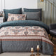 Tache Paisley Damask Lattice Floral Duvet Cover, King