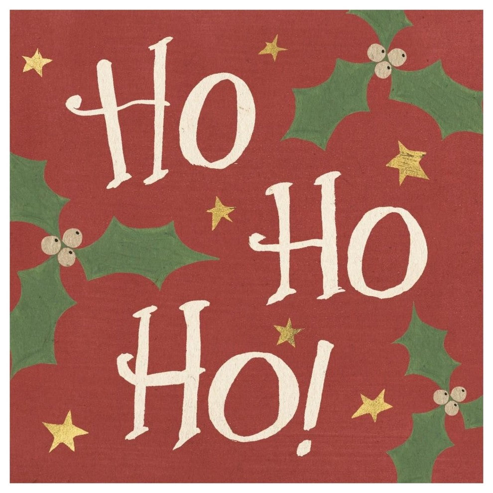 "Vintage St.Nick VI" Digital Paper Print by Anne Tavoletti, 42"x42"