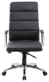 Boss Executive Caressoftplus?Chair With Metal Chrome Finish