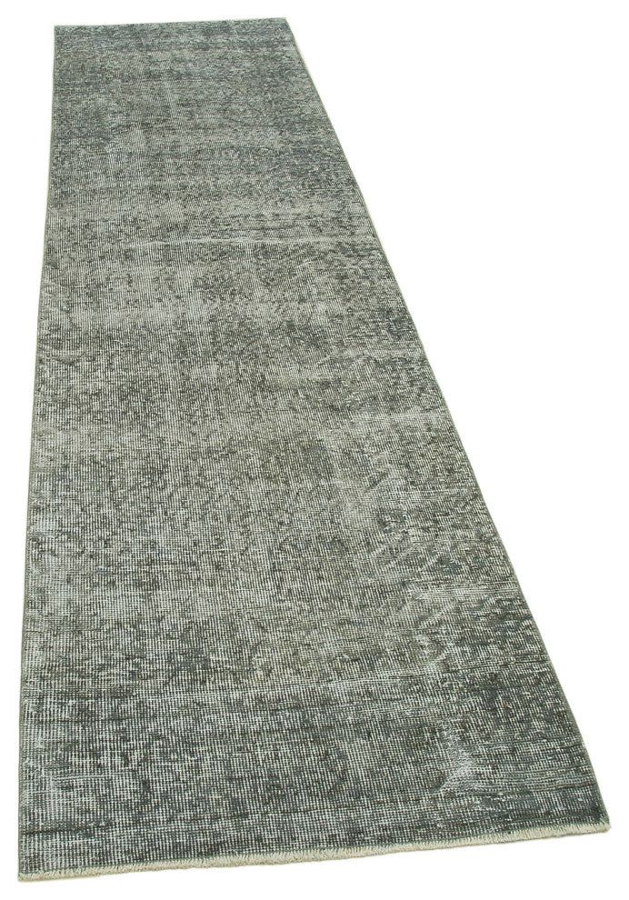 Rug N Carpet - Handmade Turkish 2' 7" x 10' 1" One-of-a-Kind Kitchen Runner Rug