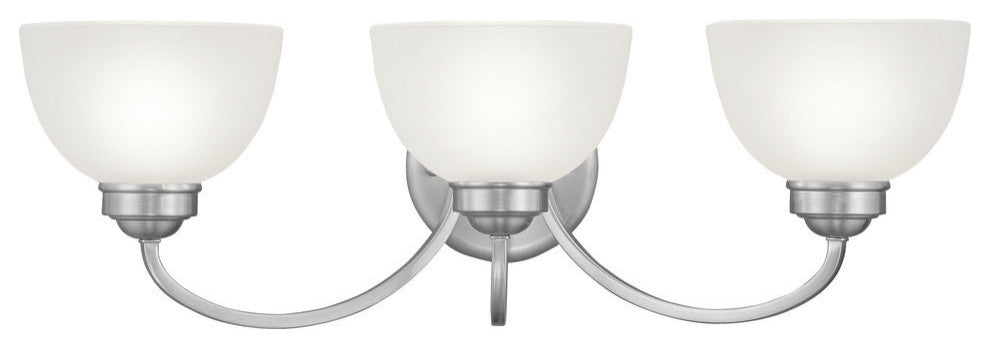 Somerset Bath Light, Brushed Nickel