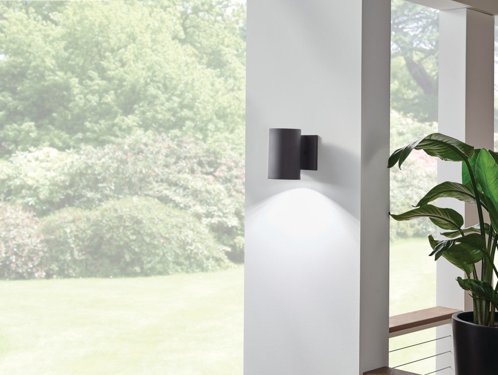 Kichler 1 Light Outdoor LED Wall Light in Textured Black