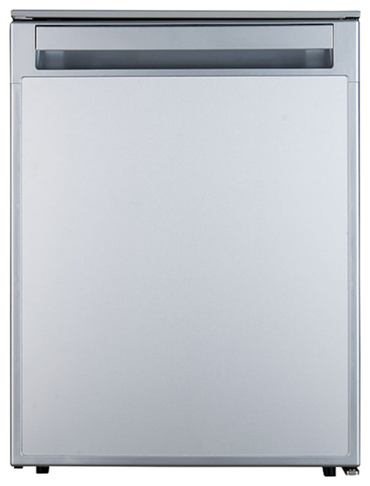 Equator 2.8cu.ft. Brushed Stainless 12V/DC RV Built-in Refrigerator w/Compressor