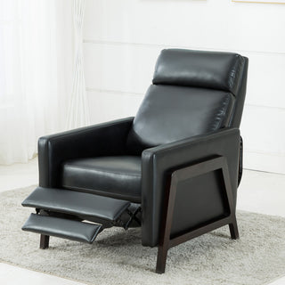 Maxton Push Back Recliner, Black