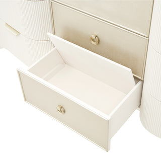 La Marisia Dresser, Creamy Pearl