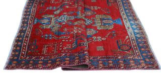 Semi Antique Xiomara Red Rug, 5'0x5'11
