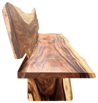 Live Edge Bench, 72"