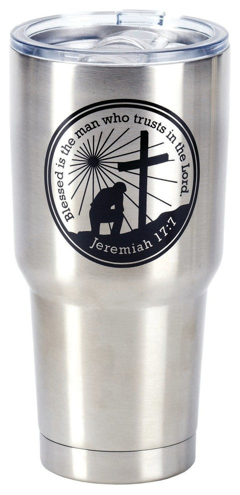 Tumbler, Man of God, Stainless Steel, 30 oz