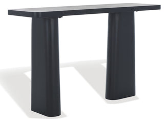 Safavieh Couture Martinelli Wood Console Table, Black
