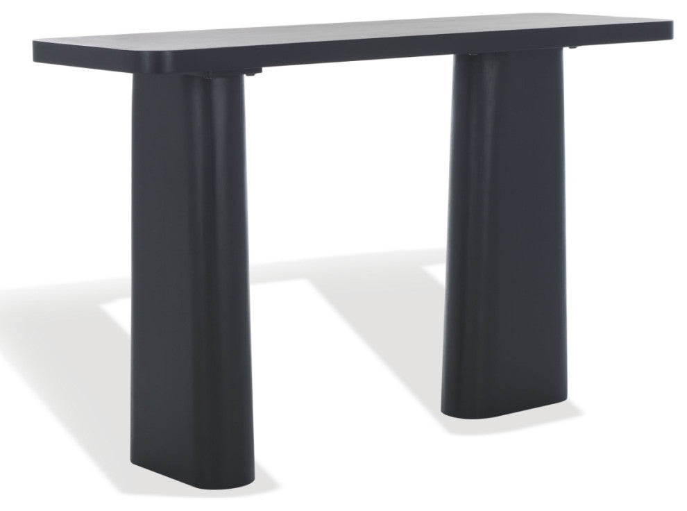 Safavieh Couture Martinelli Wood Console Table, Black