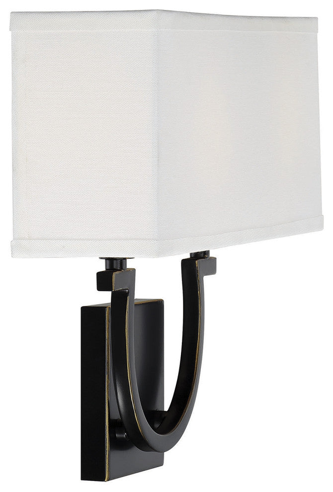 Rhodes 2-Light Classic Bronze Sconce