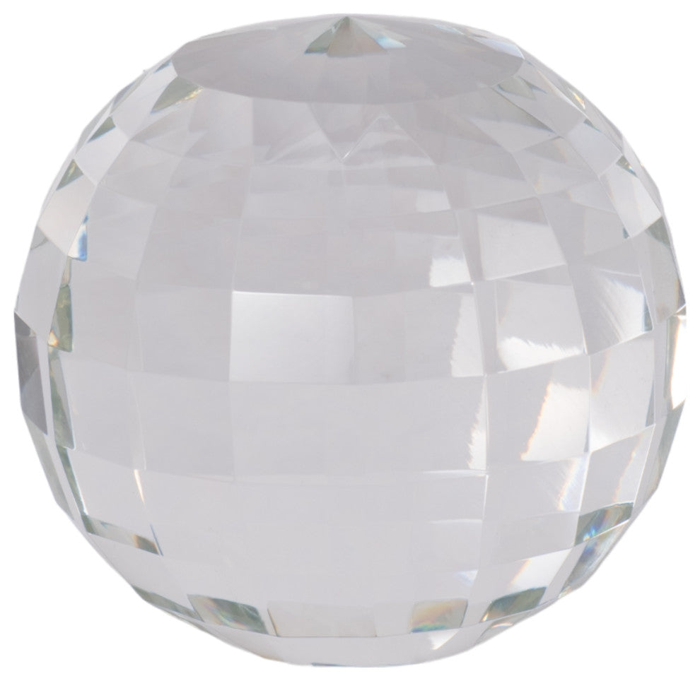 Crystal 5" Orb, Clear