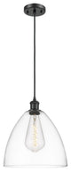 Innovations 516-1P-BK-GBD-122 1-Light Mini Pendant, Matte Black