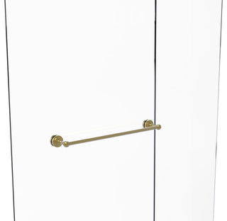 Dottingham 18" Shower Door Towel Bar, Satin Brass