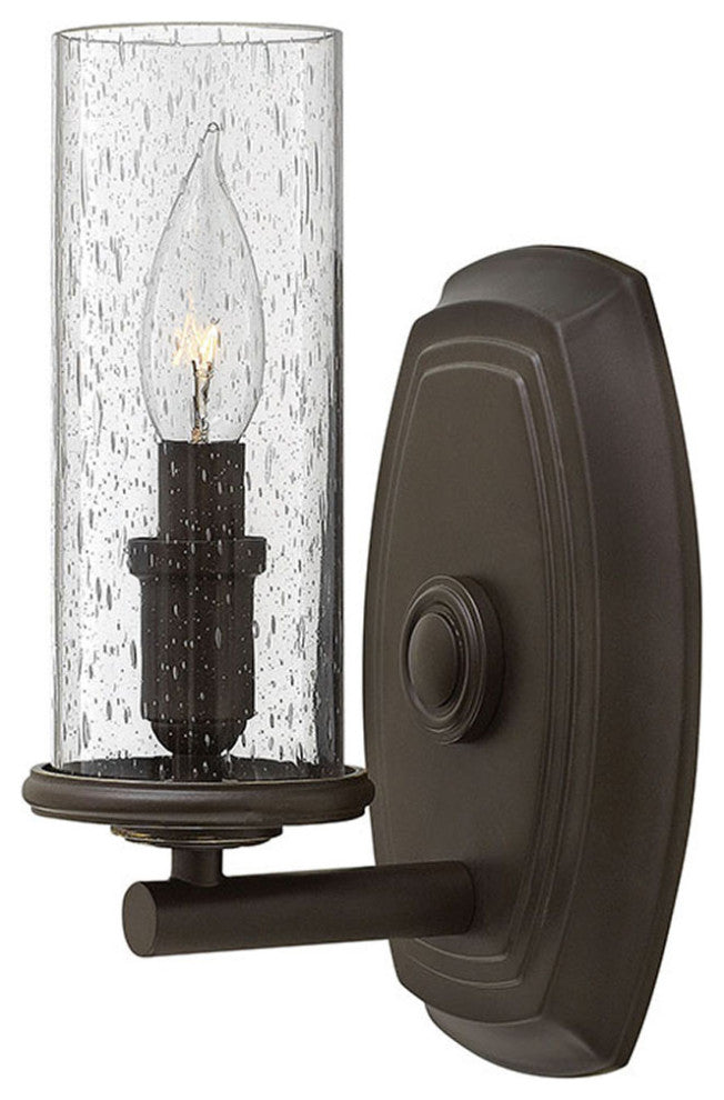 Hinkley Dakota Medium Single Light Sconce, Oil Rubbed Bronze
