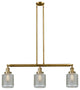 Innovations Lighting 213-Bb-S-G262-Led 3 Light Dimmable Led 38" Island Light