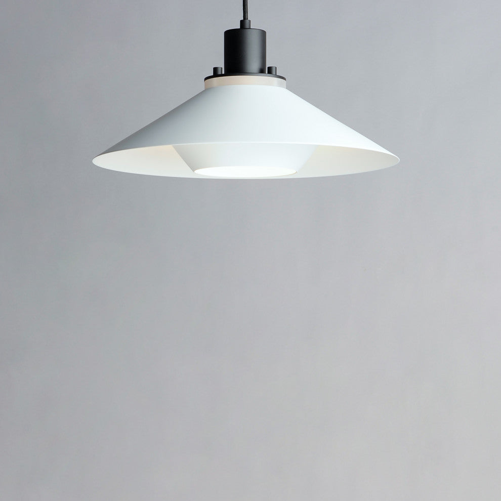 Maxim Oslo One Light Pendant 11412BKWT