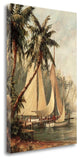 "Rum Cay" By Malarz, Fine Art Giclee Print on Gallery Wrap Canvas, Ready to Hang