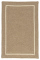 Colonial Mills Shear Natural EN33 Muslin Modern Area Rug, Rectangular 7'x9'