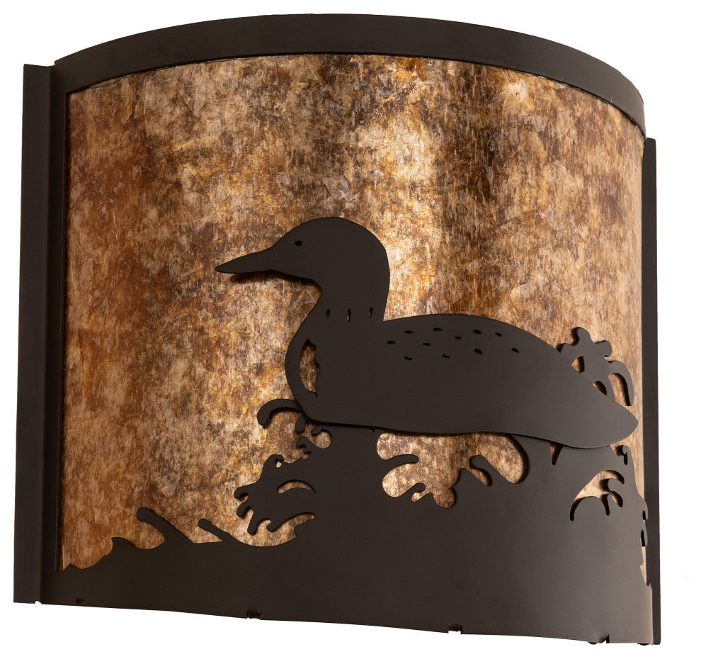 11 Wide Loon Wall Sconce