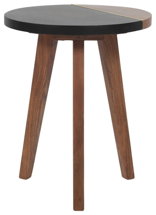 Caspian Round Accent End Table