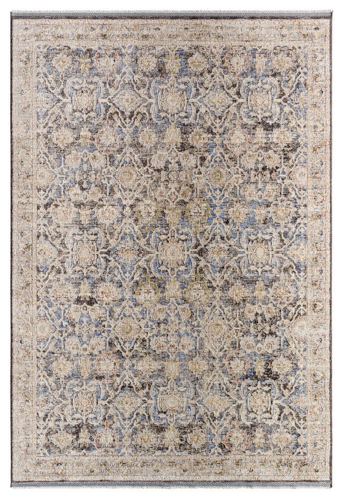 Surya Rivaldo RVD-2306 Machine Woven Area Rug, Cream, 2'4" x 3'9"