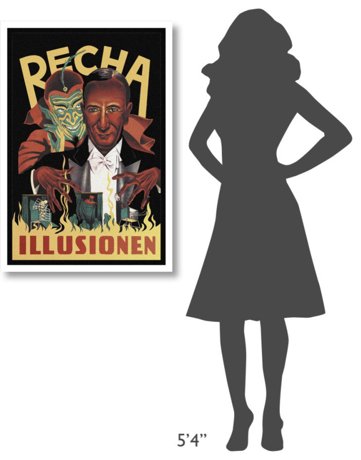 "Magicians: Recha Illusionen" Digital Paper Print, 26"x38"