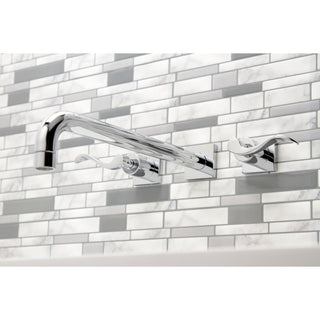 KS6041DFL Wall Mount Tub Faucet, Polished Chrome