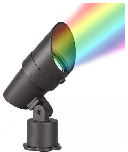 WAC Lighting LED 12V Color Changing Accent Light, Bronzed Brass
