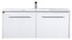 Elegant VF45048WH 48"Single Bathroom Floating Vanity, White