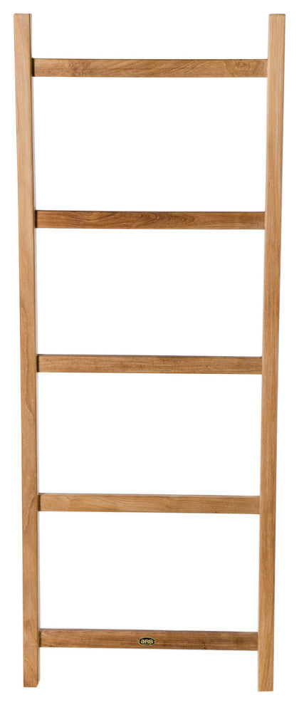 Teak Towel Ladder 59" (150 cm) with 5 bars