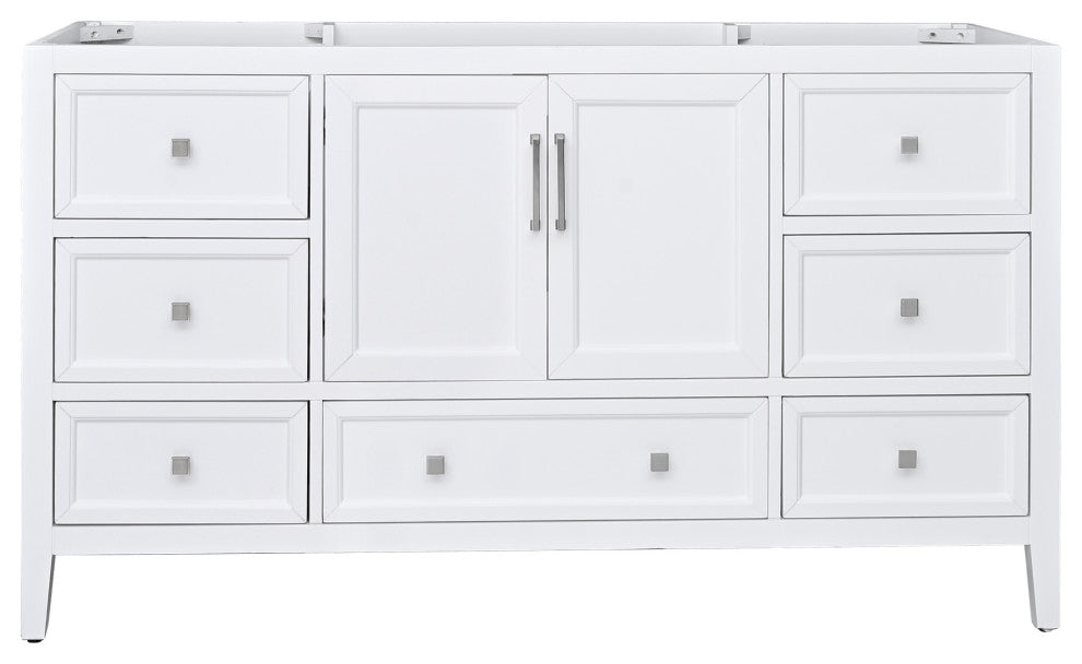 Avanity Everette 60 in. Single Vanity Only in White