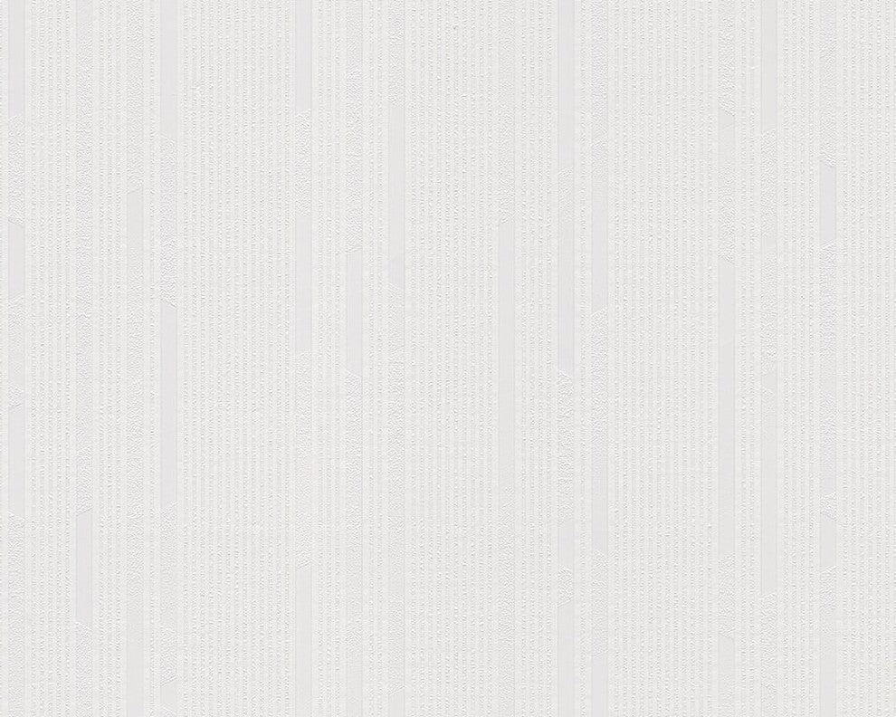 B&W 3, Black and White Look White Wallpaper Sample, Modern Wall Decor Accent