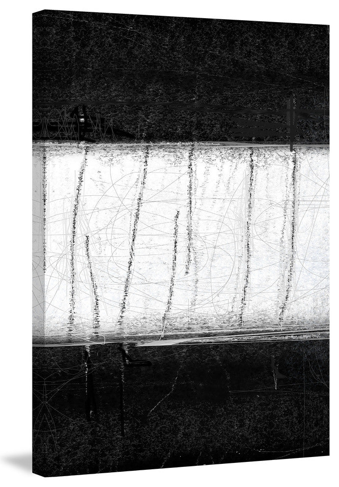 "Lost in Lines" Painting Print on Canvas