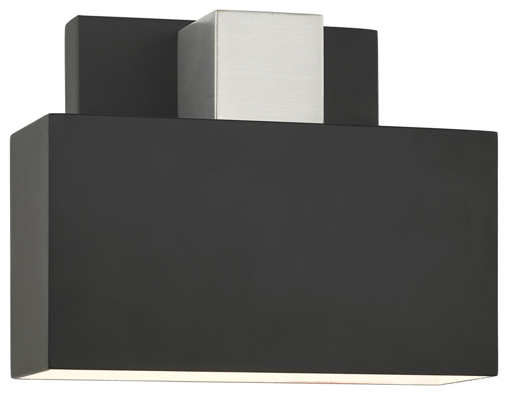 Black Contemporary, Refined Outdoor Wall Sconce