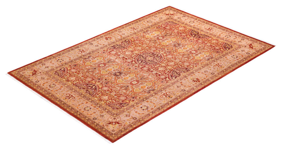 MOGUL, Hand Knotted Area Rug 9' 3" X 6' 2"