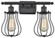 INNOVATIONS LIGHTING 516-2W-BK-CE513-BK-LED 2 Light Bath Vanity Light