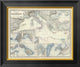 "Mediterranean Basin, 1861"  by Alexander Keith Johnston, 20x17"