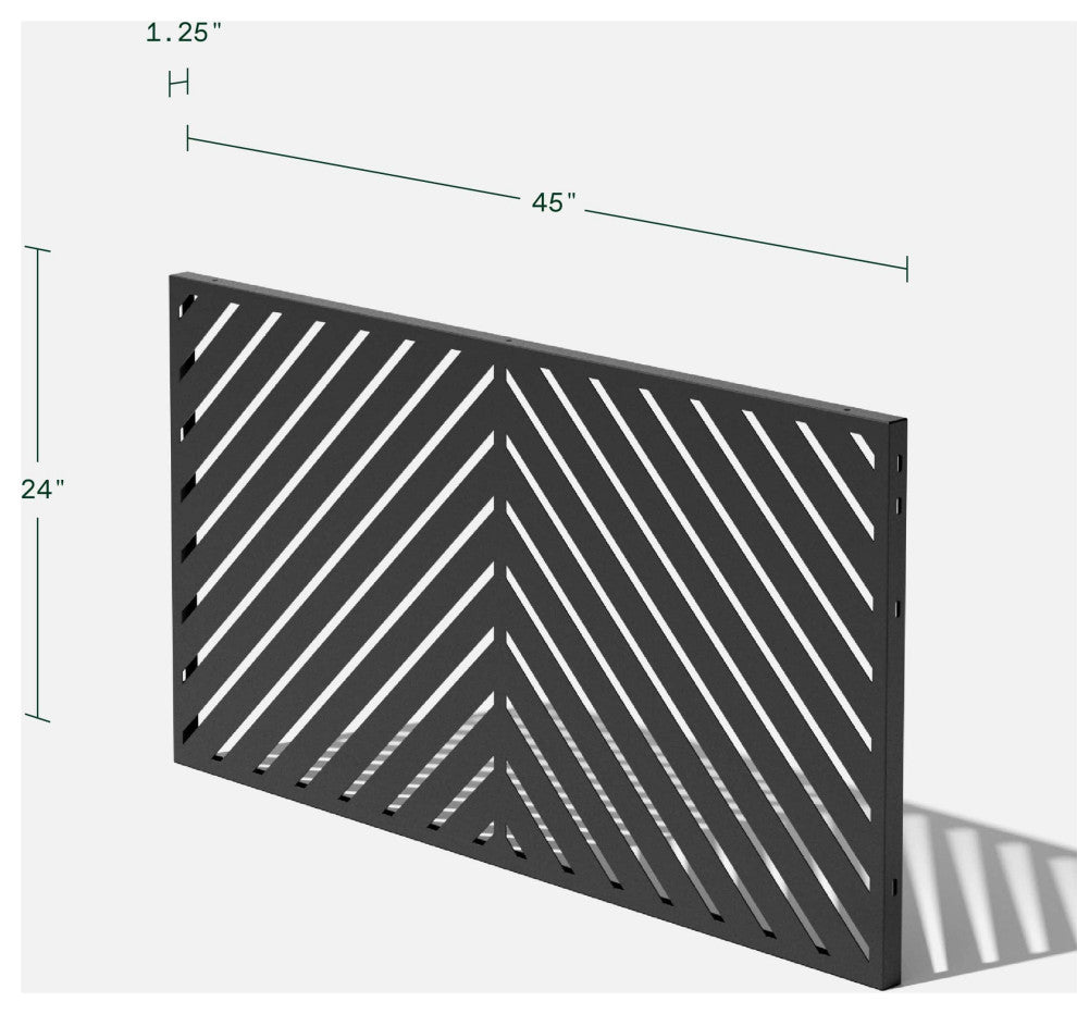 Decorative Screen Panel, Arrow