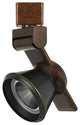 12W LED Track Fixture, Cone Dark Bronze