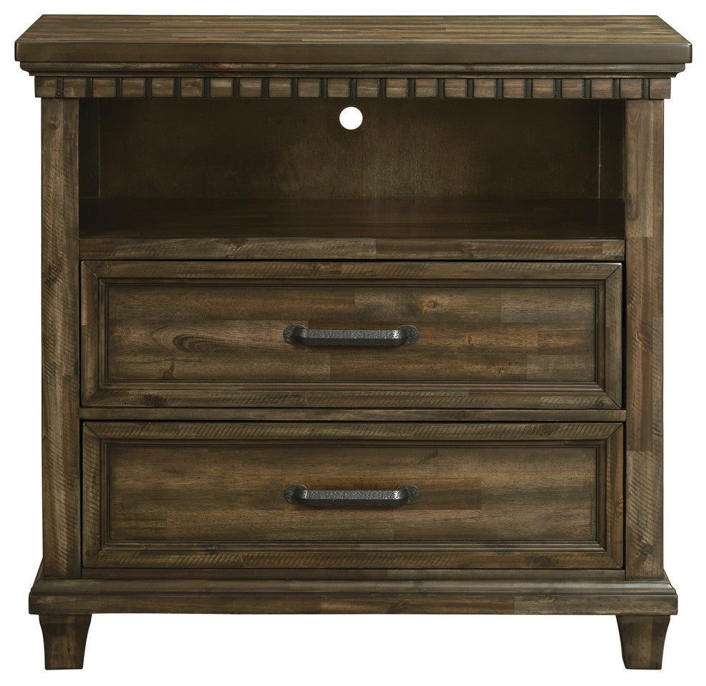 Johnny 2-Drawer Media Chest With Media Compartment