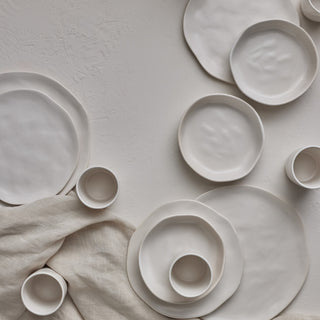 Stone by Mercer Project Hekonda Stoneware 32 Piece Dinnerware Set, Beige