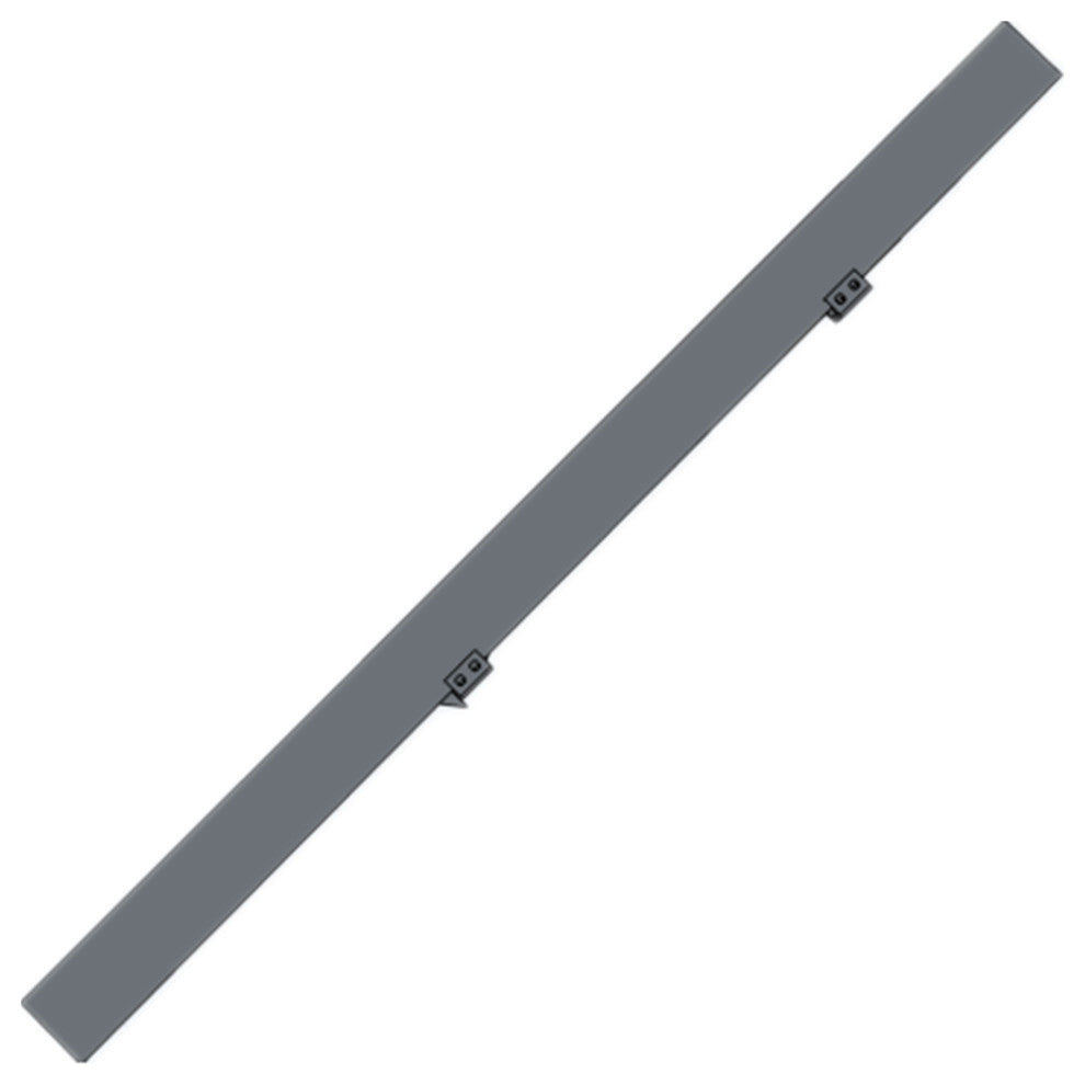 Sliding Barn Door Hardware Kit, Straight Design, Soft Close Mechanism