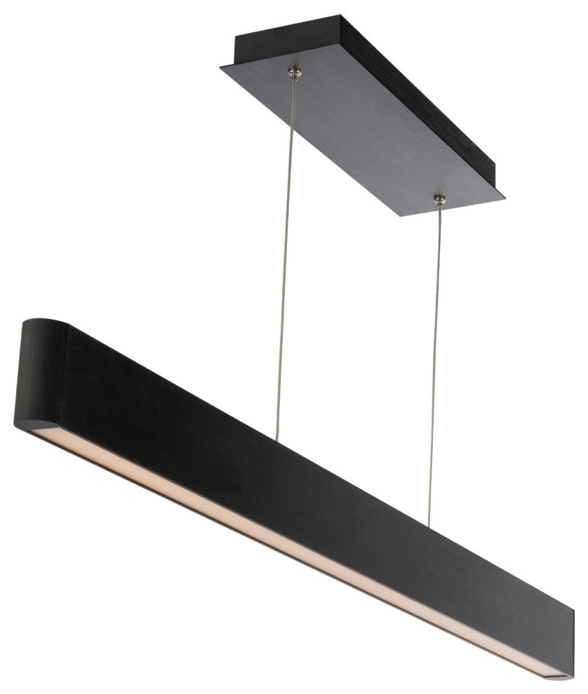 Volo LED Pendant 3000K, Black, 44"