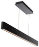 Volo LED Pendant 3000K, Black, 44"