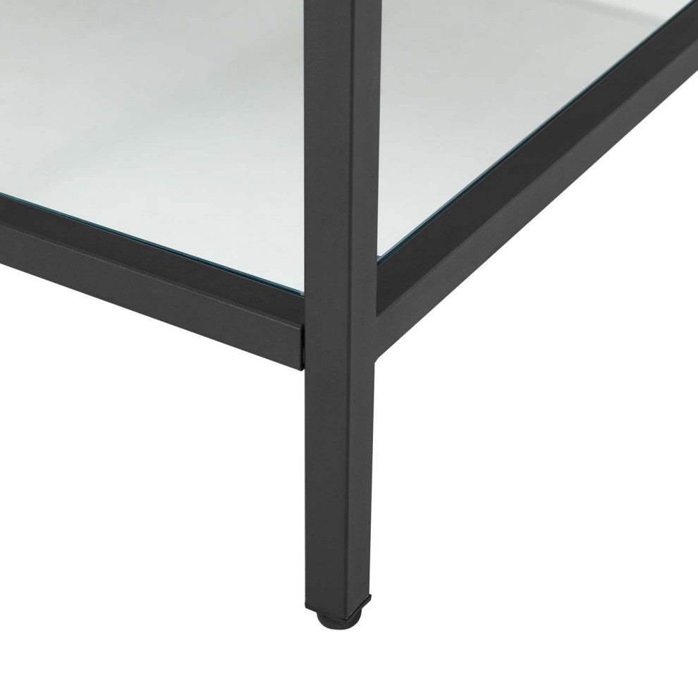Sink Vanity Cabinet, Artificial Marble, Metal, Black White, Modern, Bathroom